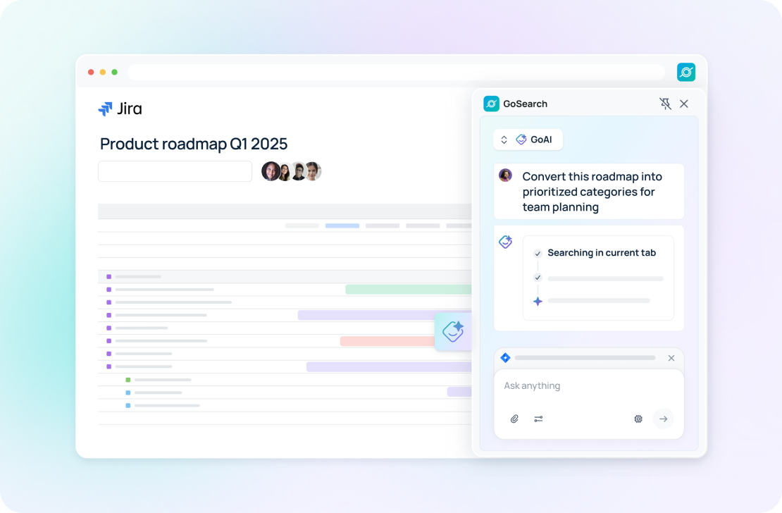 AI agent connected to your tools